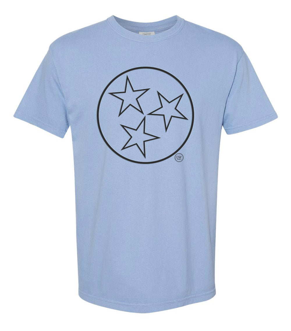 The Tristar Outline Puff tee - PICK YOUR COLOR!