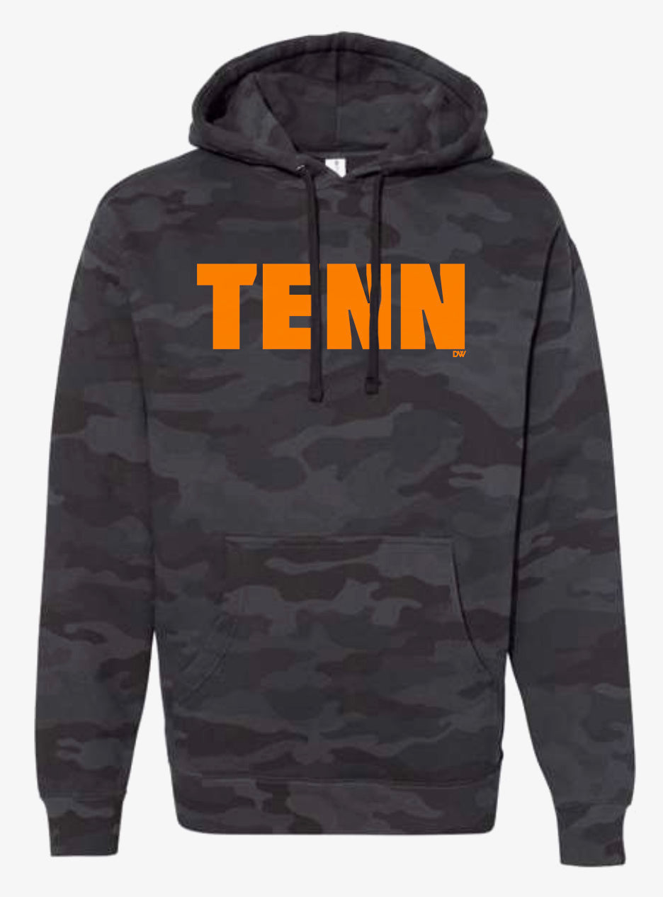 The TENN Black Camo Hoodie