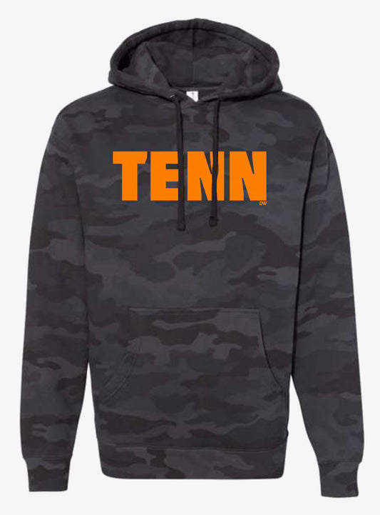 The TENN Black Camo Hoodie