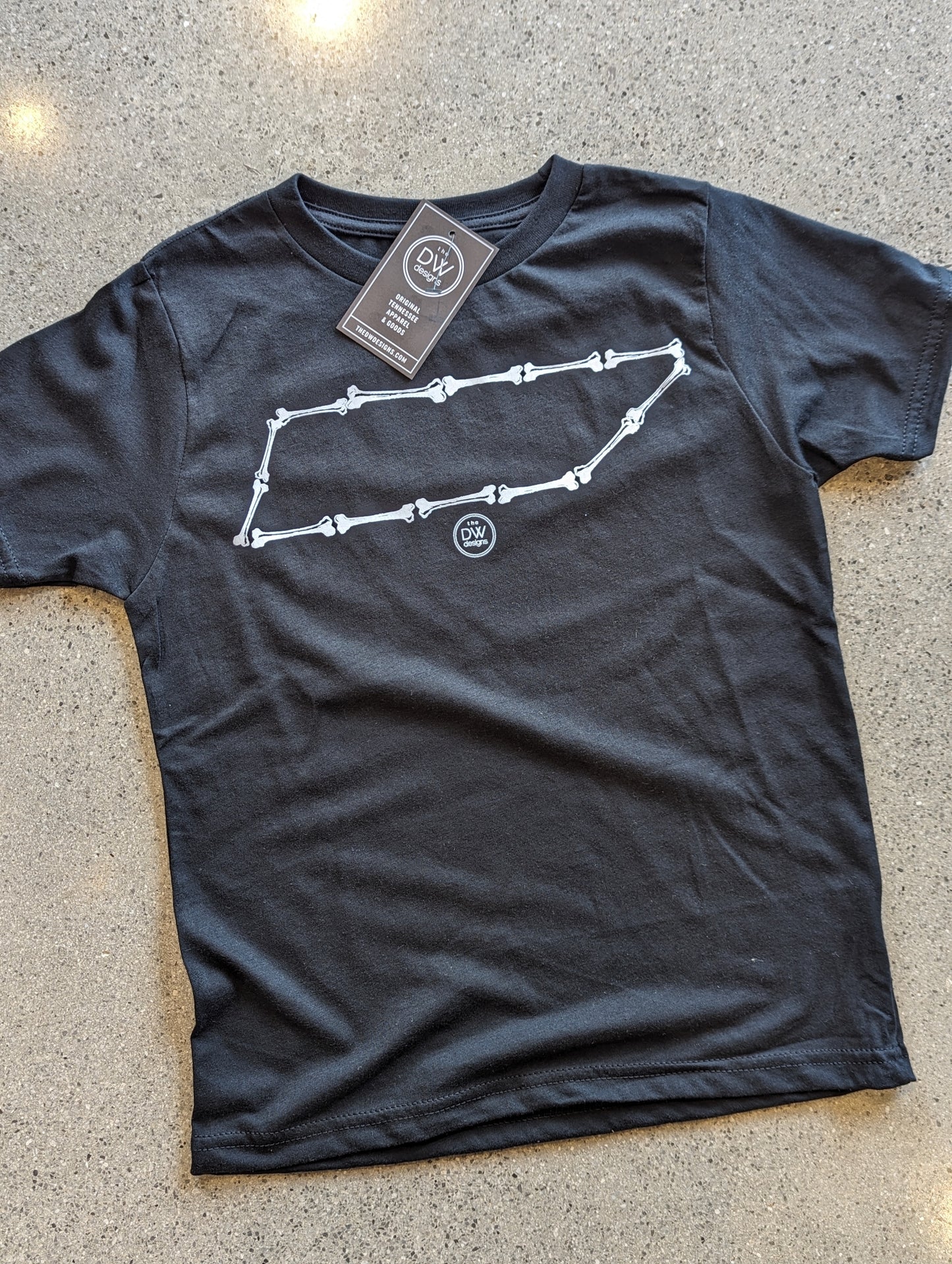 The SkeleTENN Kids Tee - Glow in the Dark
