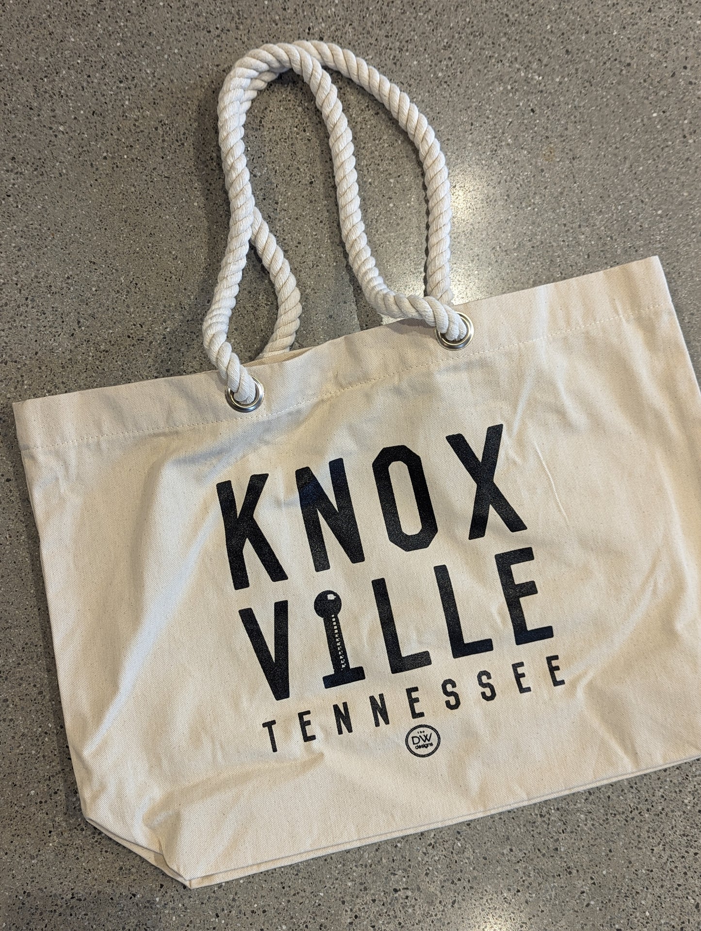 The Knoxville Stacked Rope Tote