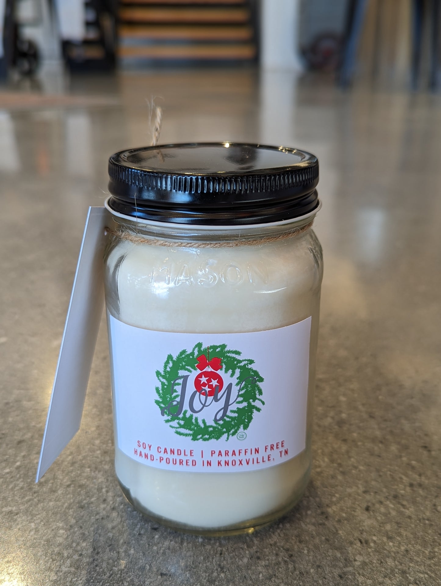 The TN Joy Christmas Candle