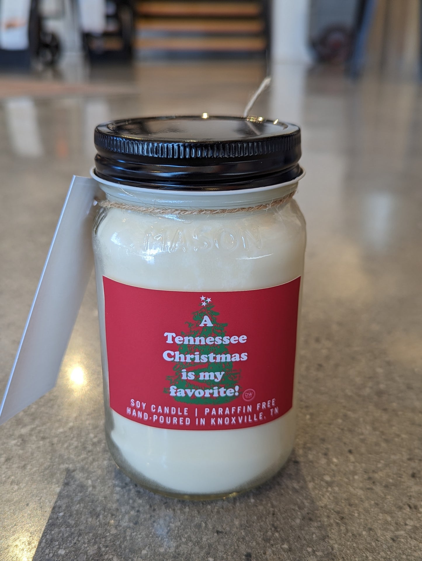 The Favorite TN Christmas Candle