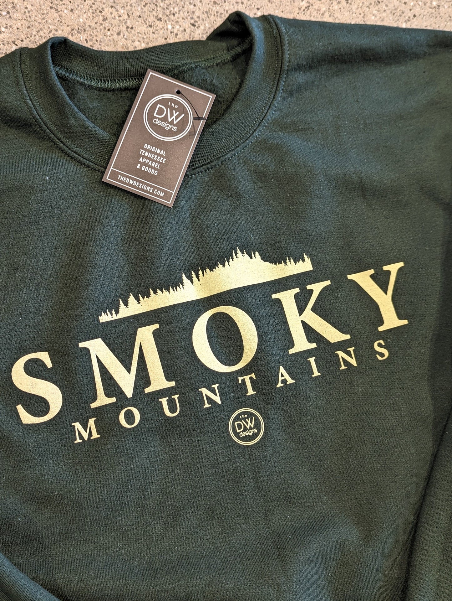The Smoky Mountains Sweatshirt - FOREST