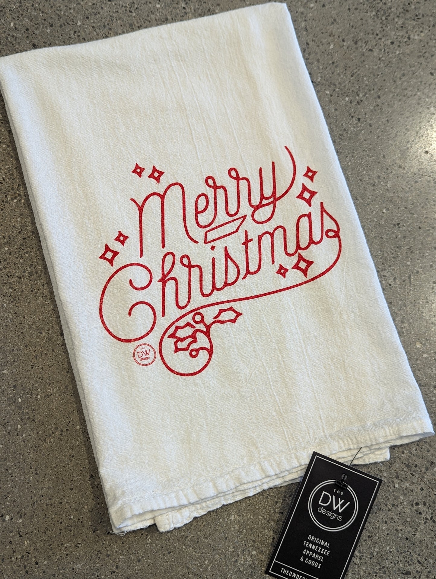 The Merry TN Christmas Tea Towel (28 x 29)