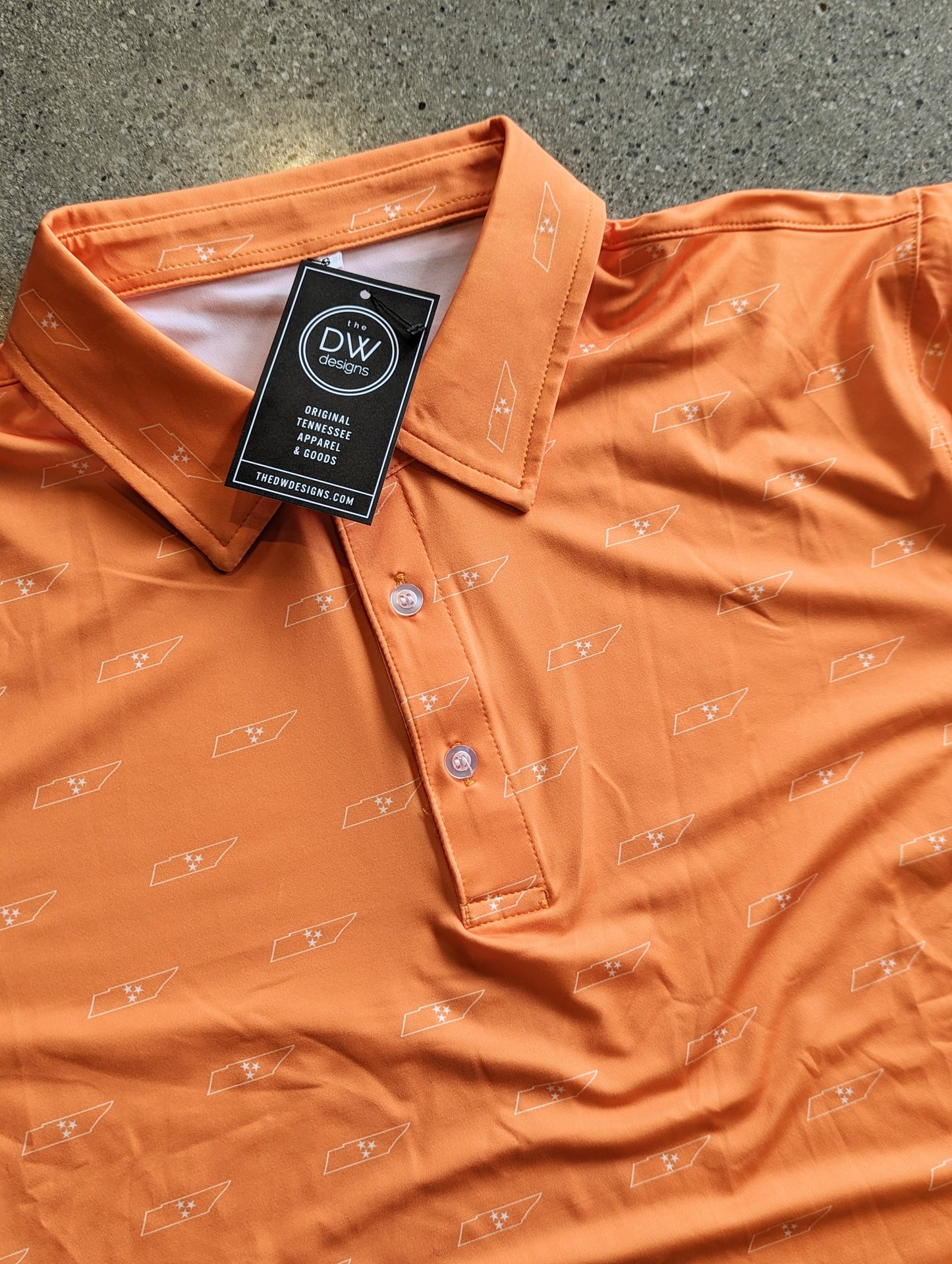 The Minimal Tristar State Polo - ORANGE