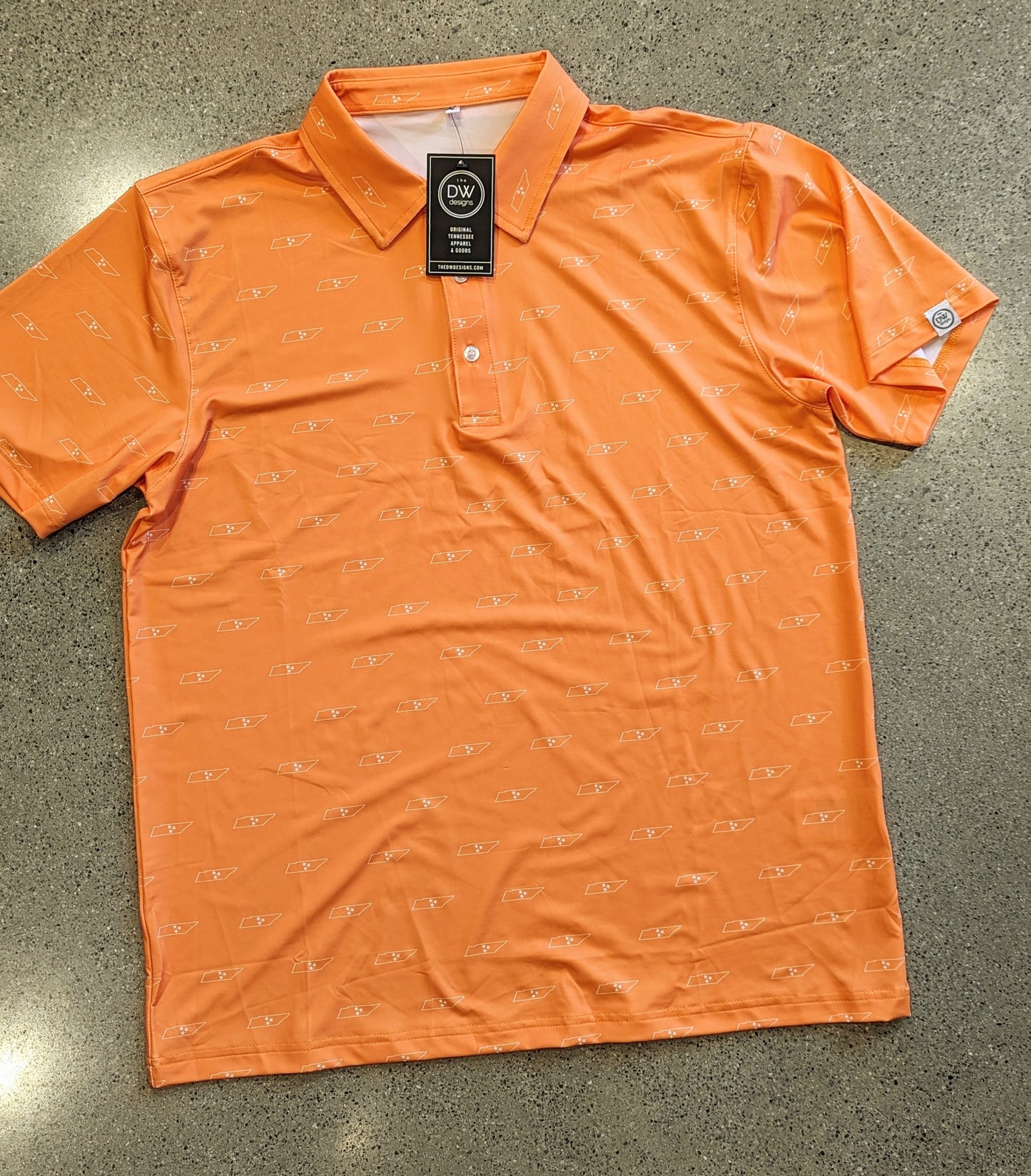 The Minimal Tristar State Polo - ORANGE