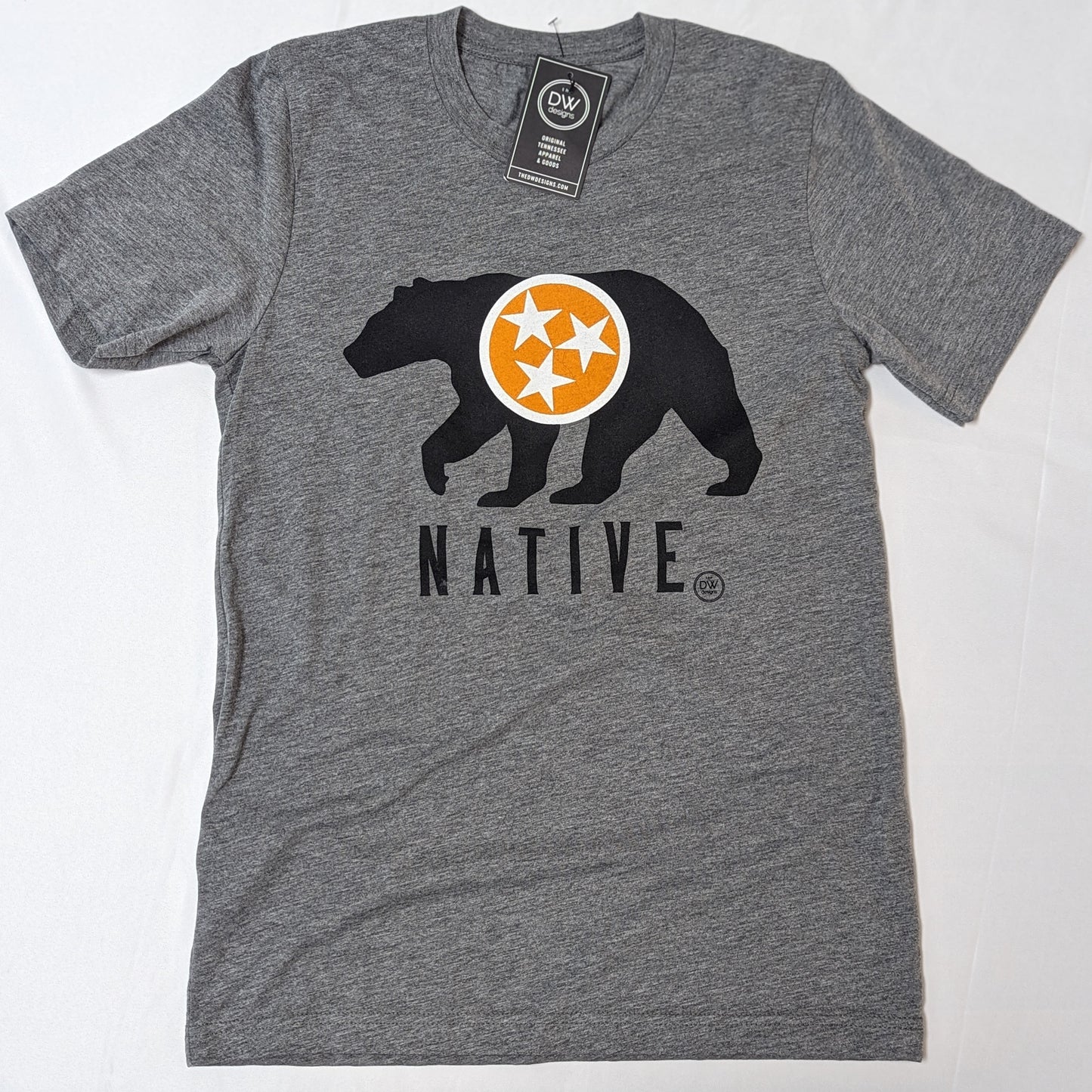 The TN Native Black Bear Tee - Grey