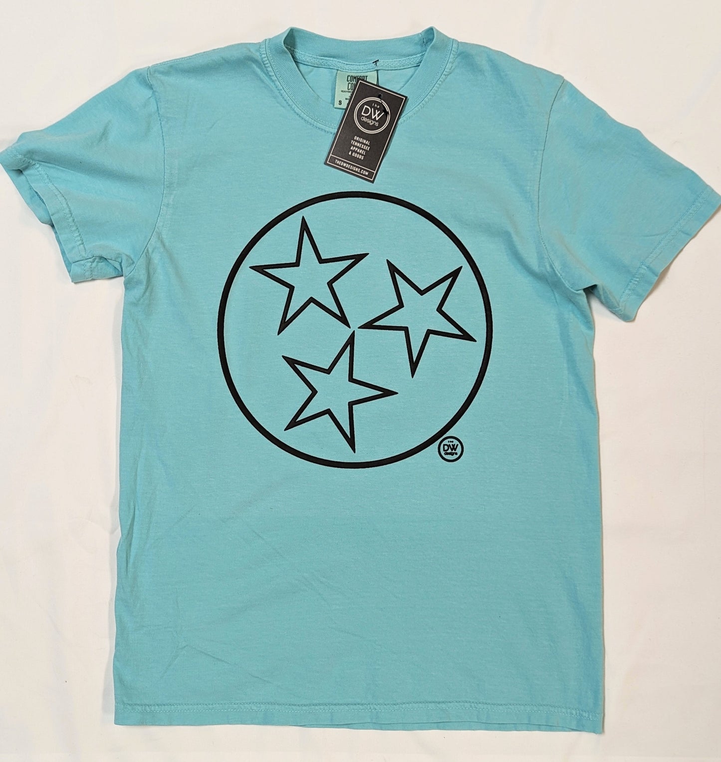 The Tristar Outline Puff tee - Mint