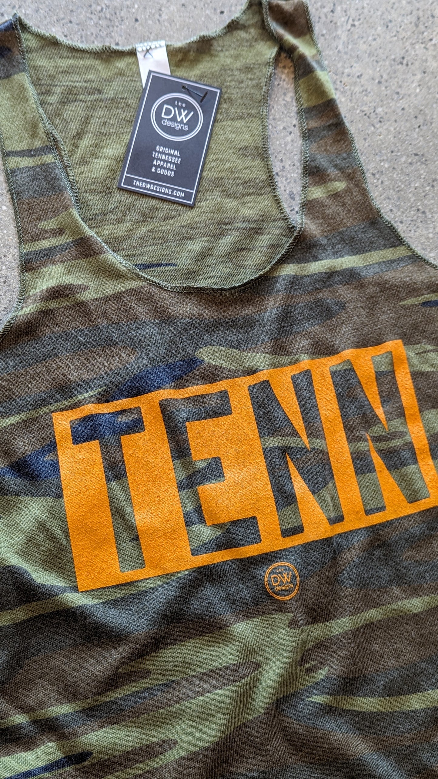 The TENN Block Women's Camo Tank