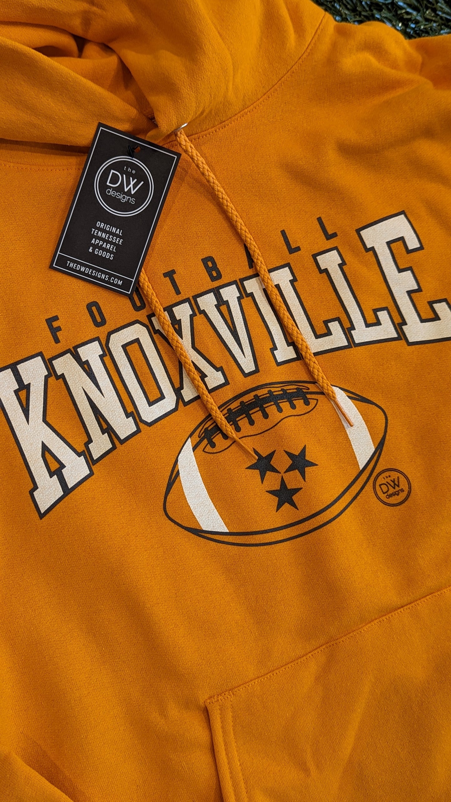 The Knoxville Football Hoodie - Orange