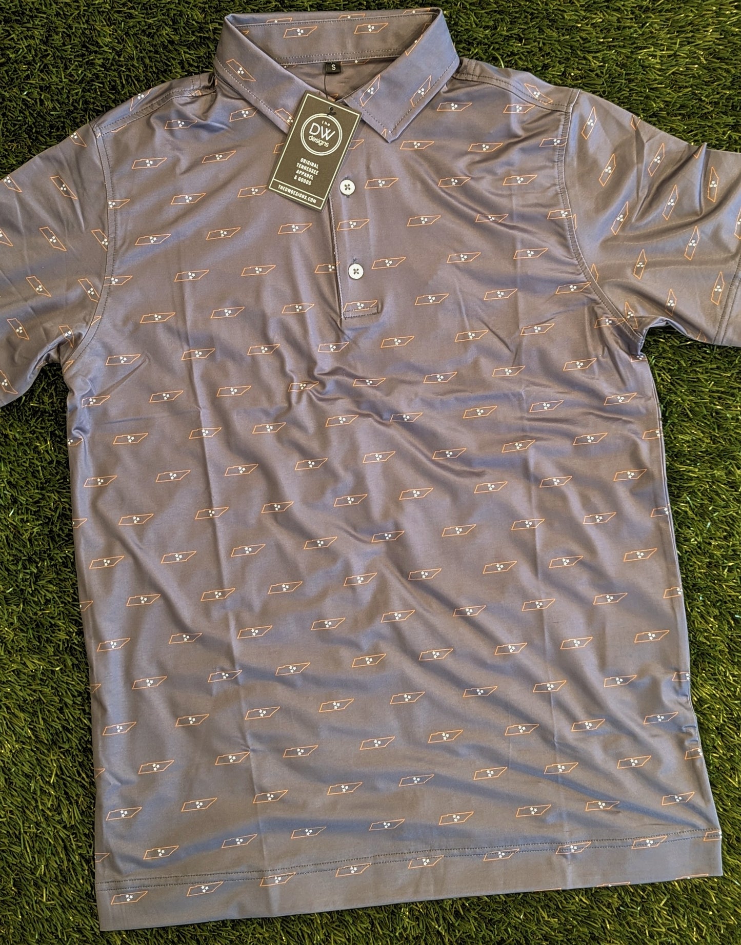 The Minimal Tristar State Polo - Charcoal (PRE-ORDER)