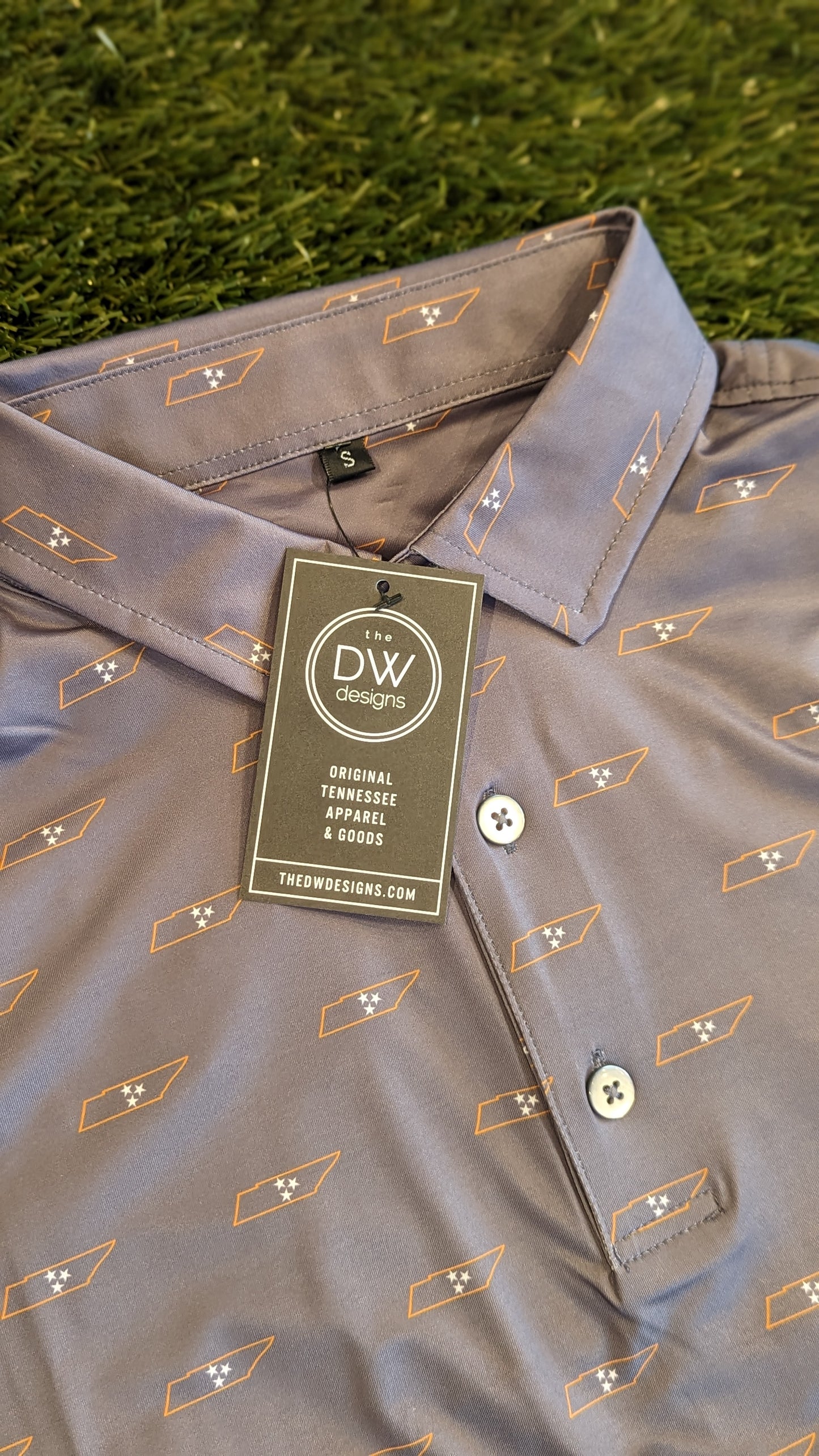 The Minimal Tristar State Polo - Charcoal (PRE-ORDER)