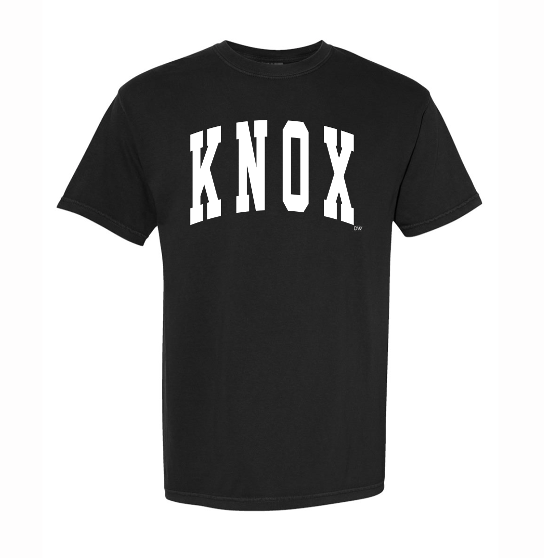 The Arched Knox CC Tee - BLACK