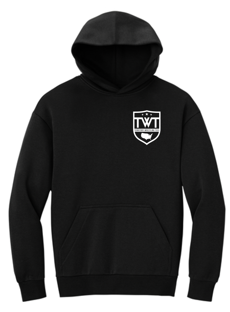 The TWT Motto Heavyweight Hoodie - Black