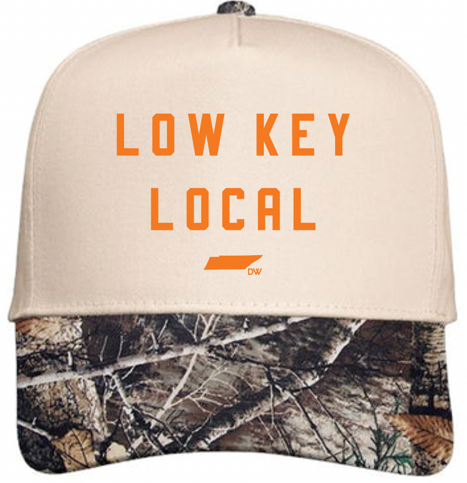The Lowkey Local Snapback Hat - Nat/realtree