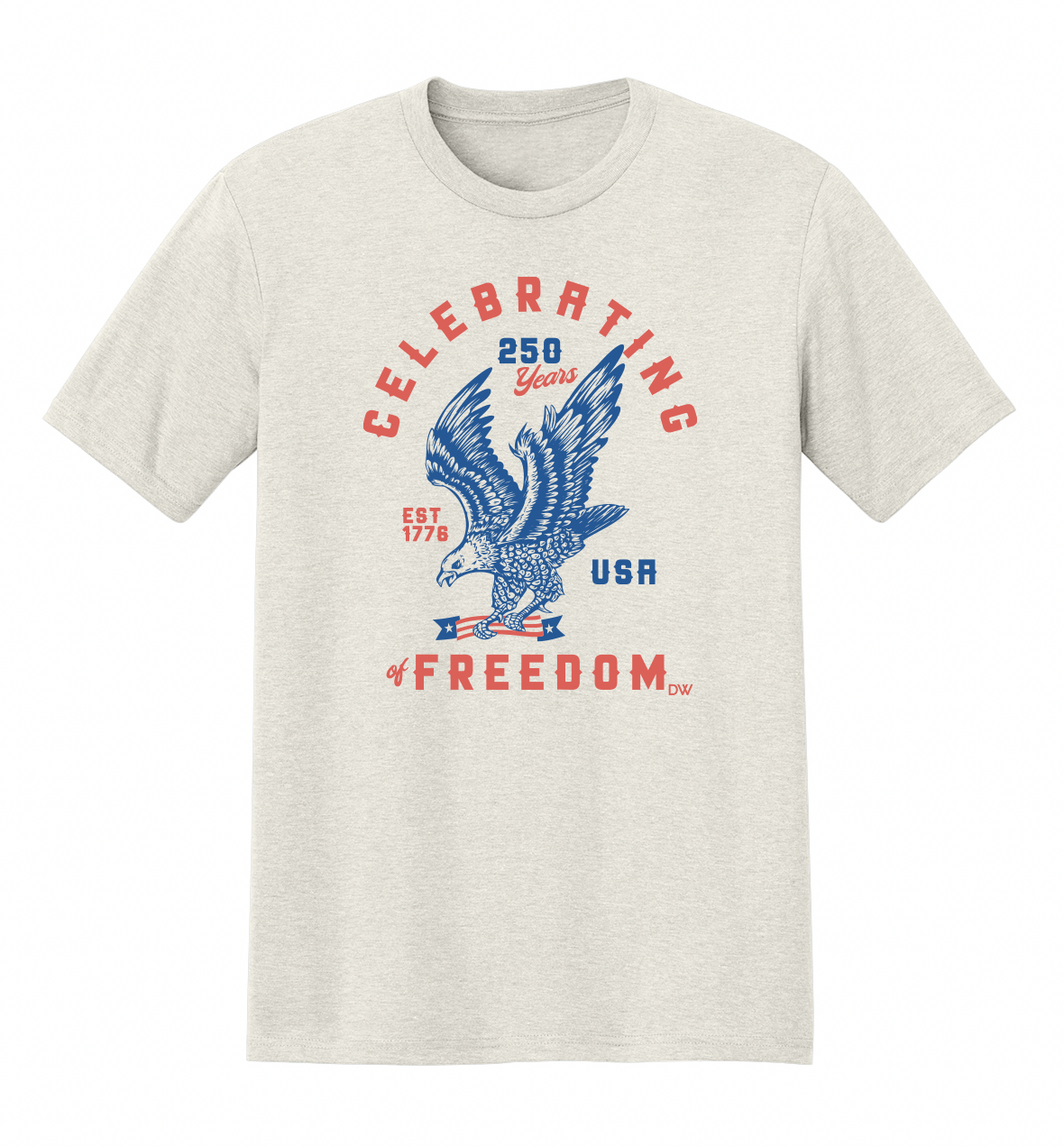 The 250 Years of USA Eagle Tee