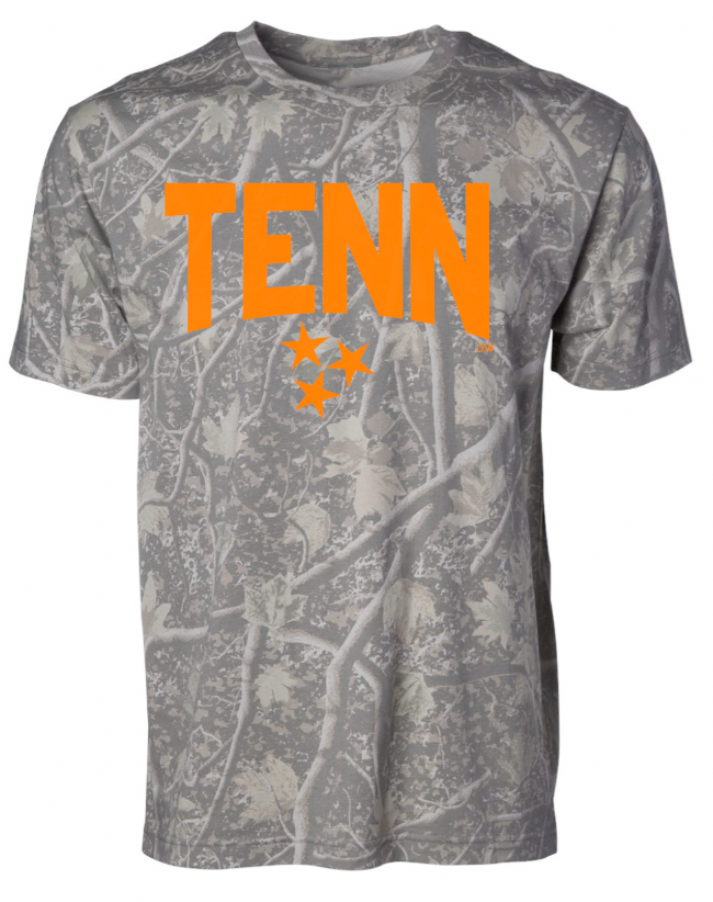 The Arched TENN Tristar Tee - Vintage Camo