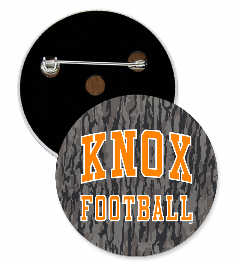 The KNOX Football 3" Camo Button