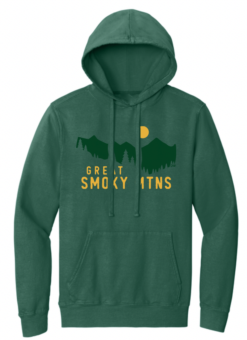 The Smoky Mtns Garment-dyed Hoodie