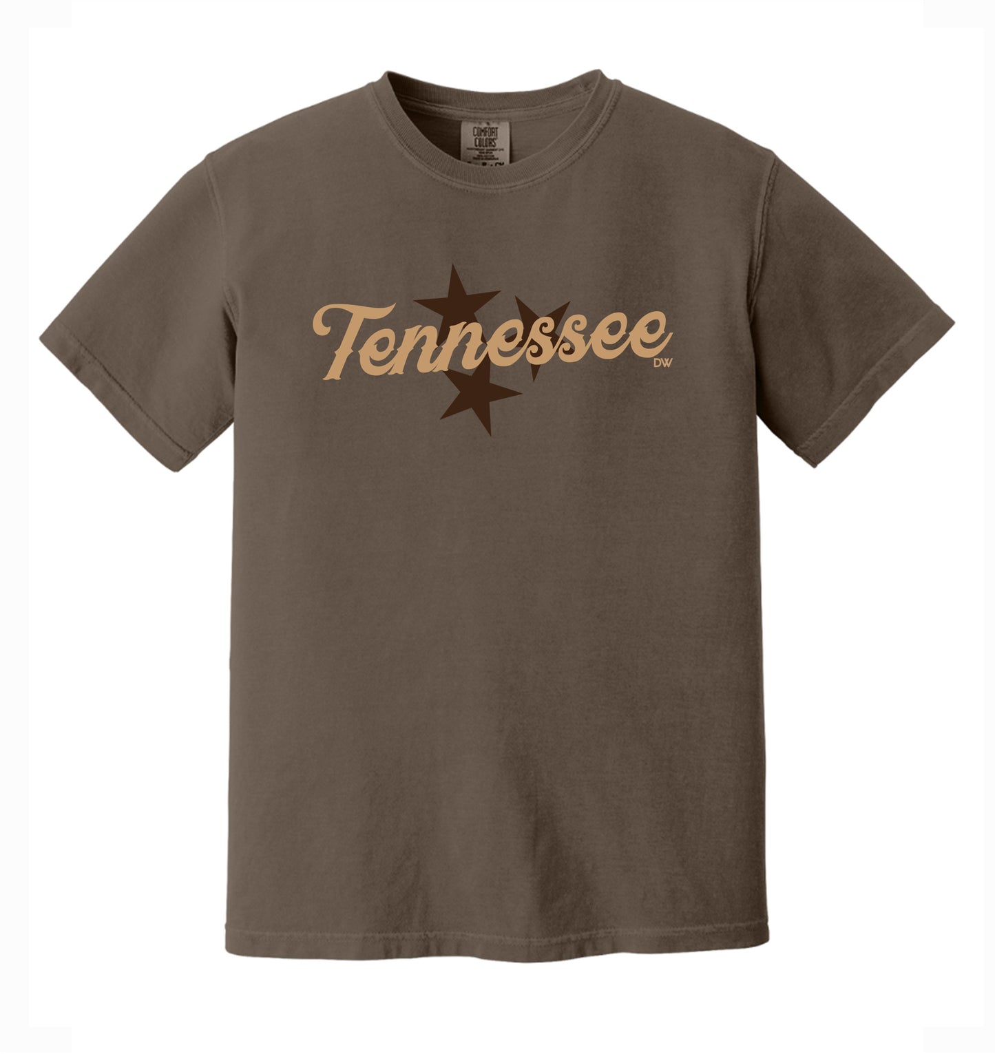 The Tennessee Script CC Tee - Brown