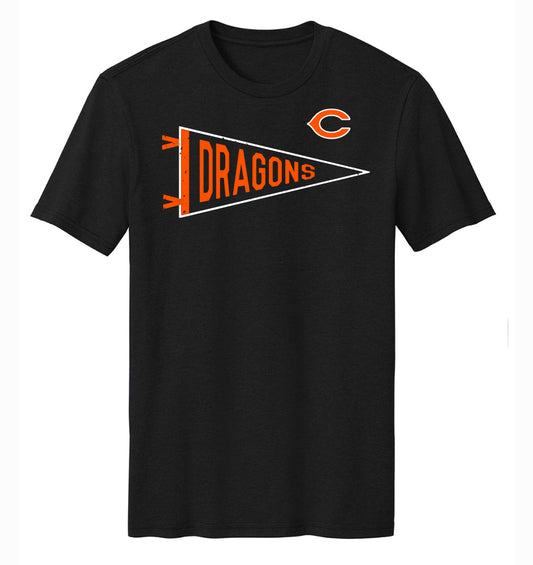 The Clinton Dragons Pennant Tee