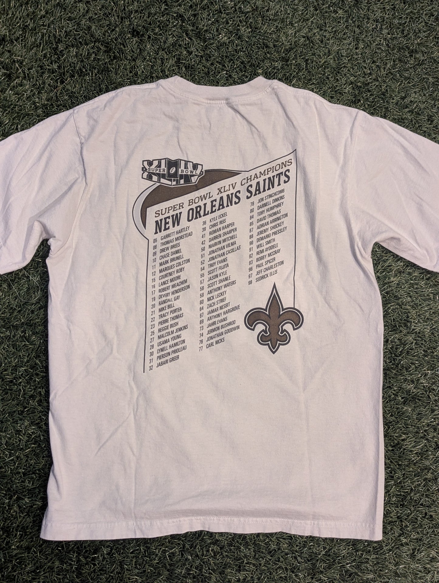 Super Bowl XLIV Reebok New Orleans Saints Tee - M