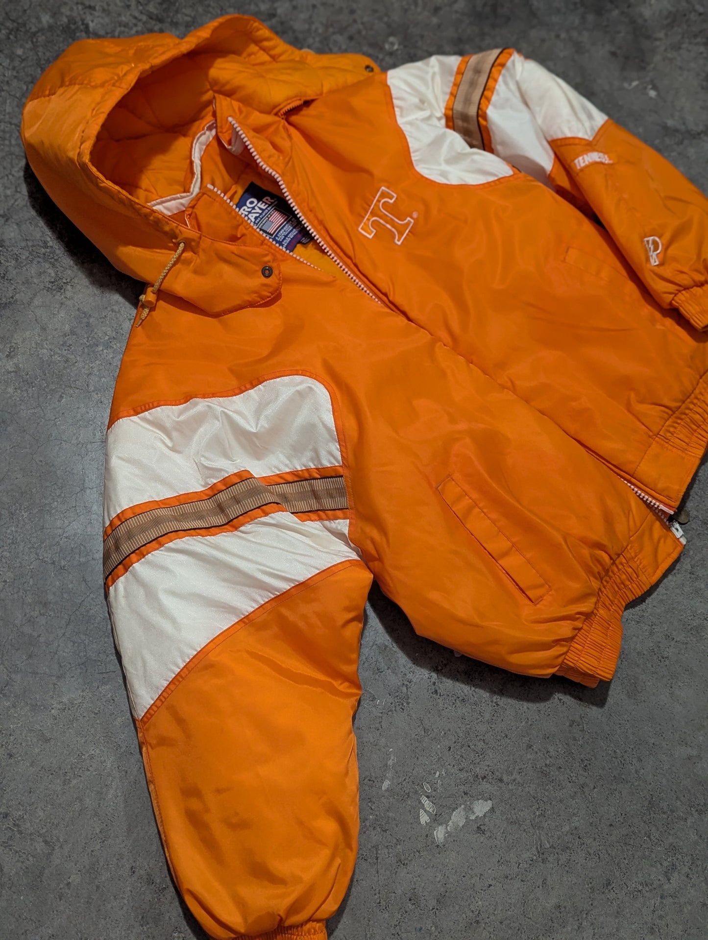 90's Pro Players Quilted Vols Jacket - XL