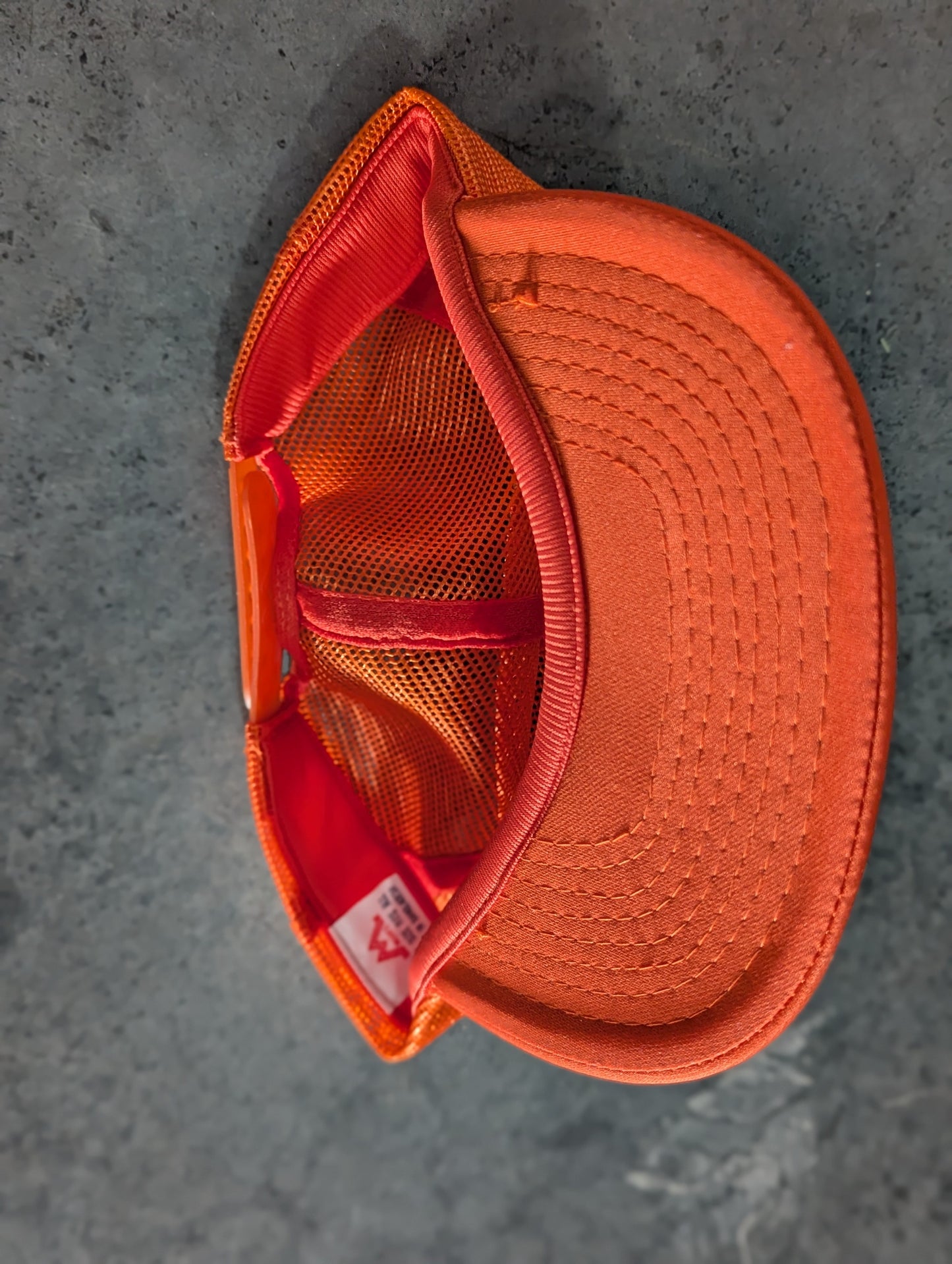 80s/90s UT interlock Logo Foam Trucker hat - Like NEW