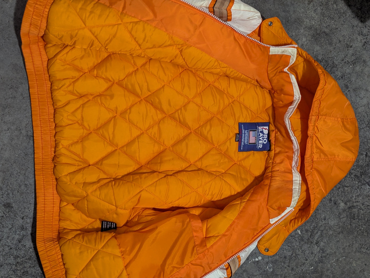 90's Pro Players Quilted Vols Jacket - XL