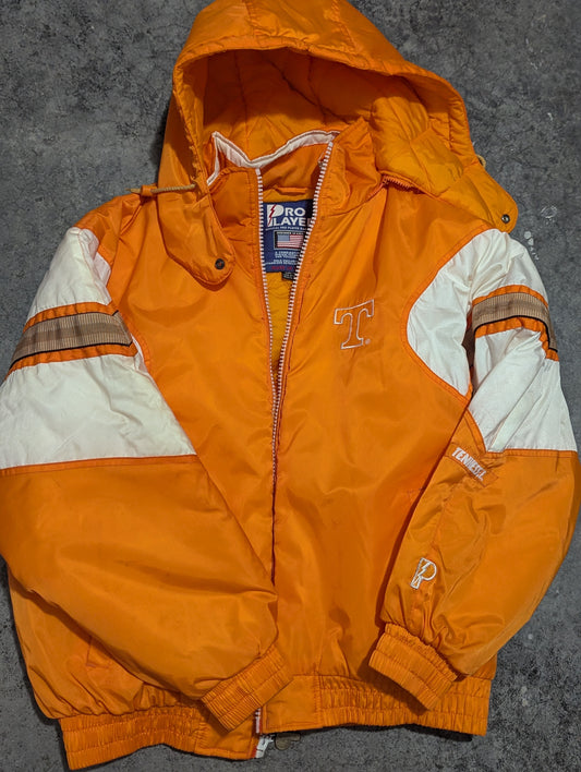 90's Pro Players Quilted Vols Jacket - XL