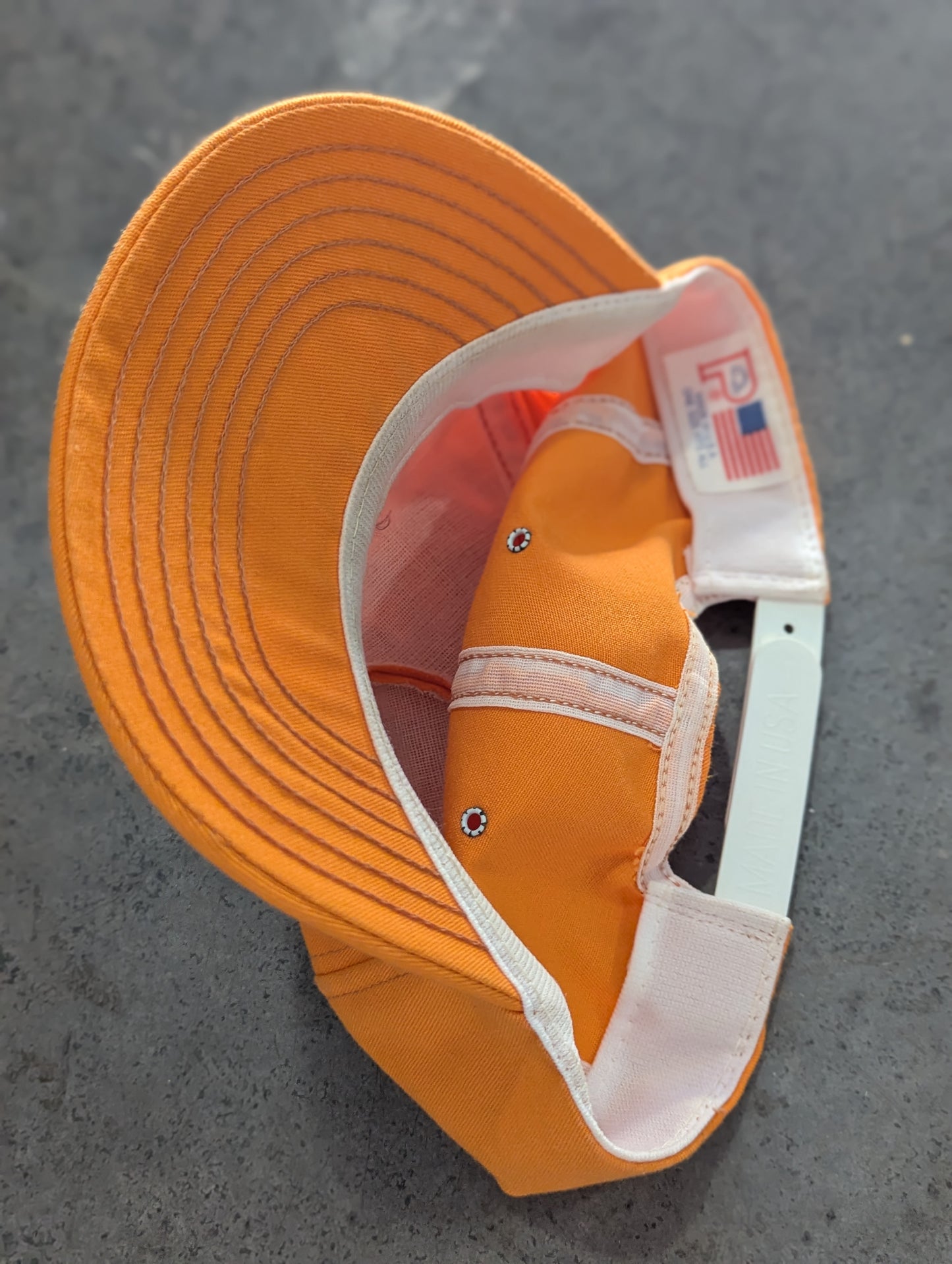 90s Tennessee Volunteers Script Snapback Hat Pro Line Made in USA