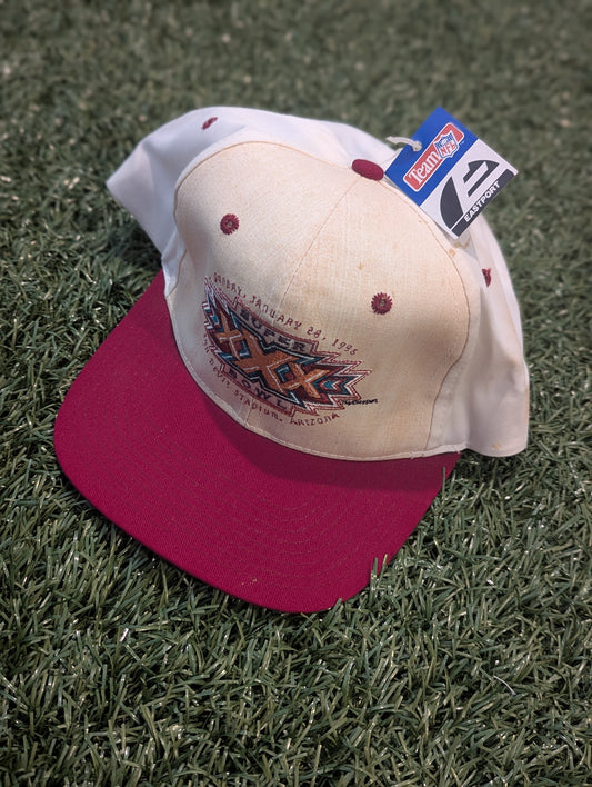90's Eastport Super Bowl XXX Snapback Hat - NWT