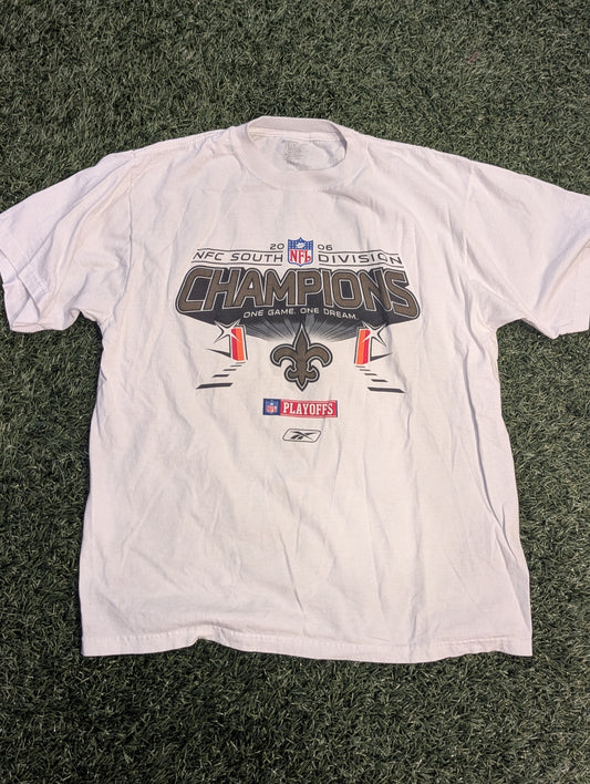 2006 Reebok New Orleans Saints Tee - M