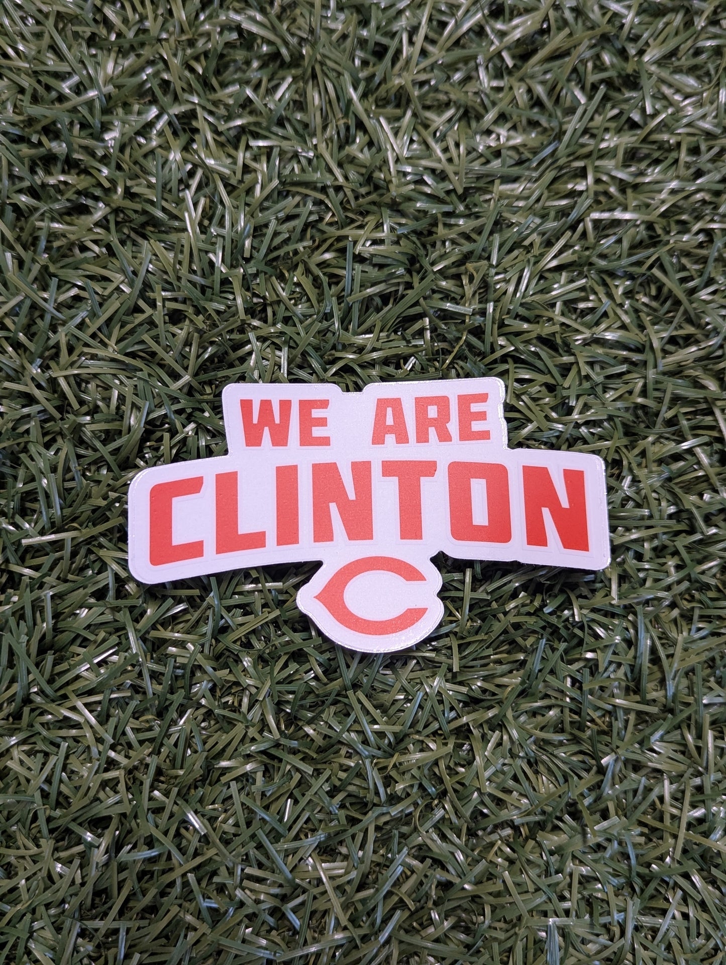The We Are Clinton Sticker