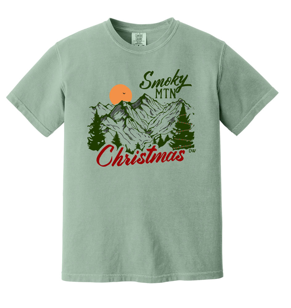 The Smoky MTN Christmas CC Tee