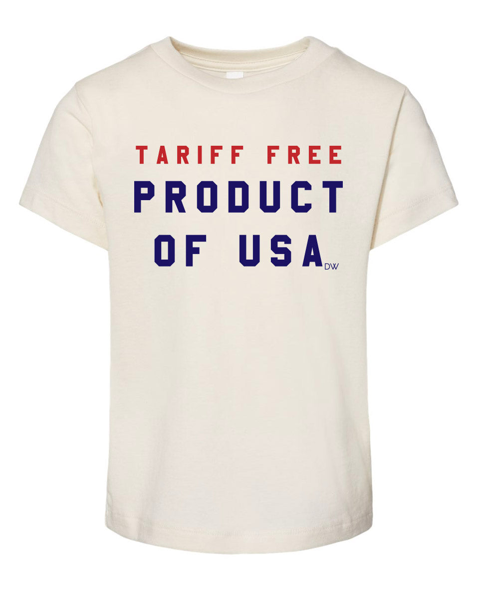 The Tariff Free Toddler Tee