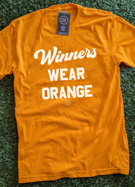 The Winners Wear Orange Tee