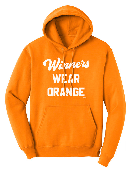 The Winners Wear Orange Hoodie