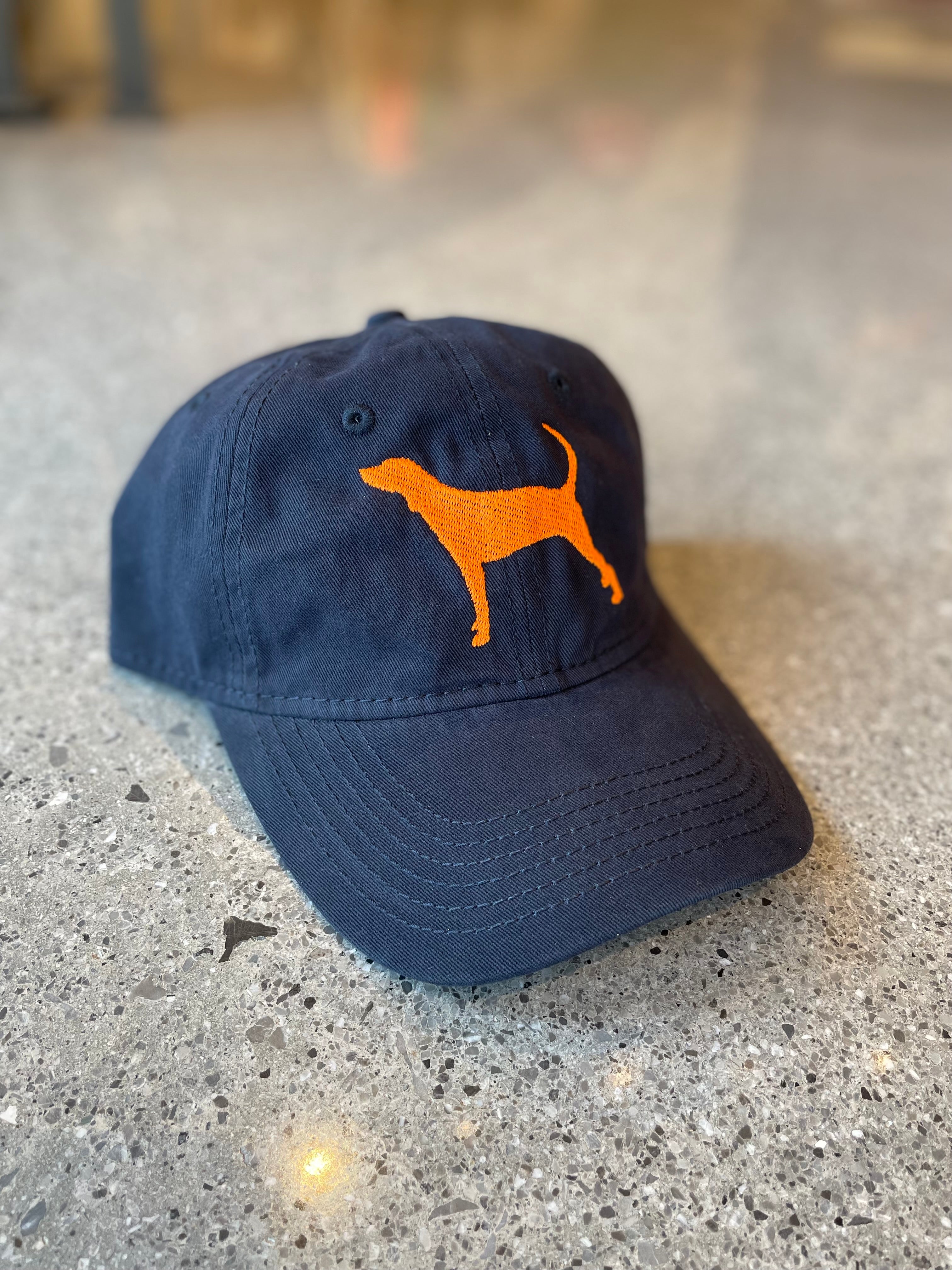 The Hound Dog Hat - Navy – The DW Designs