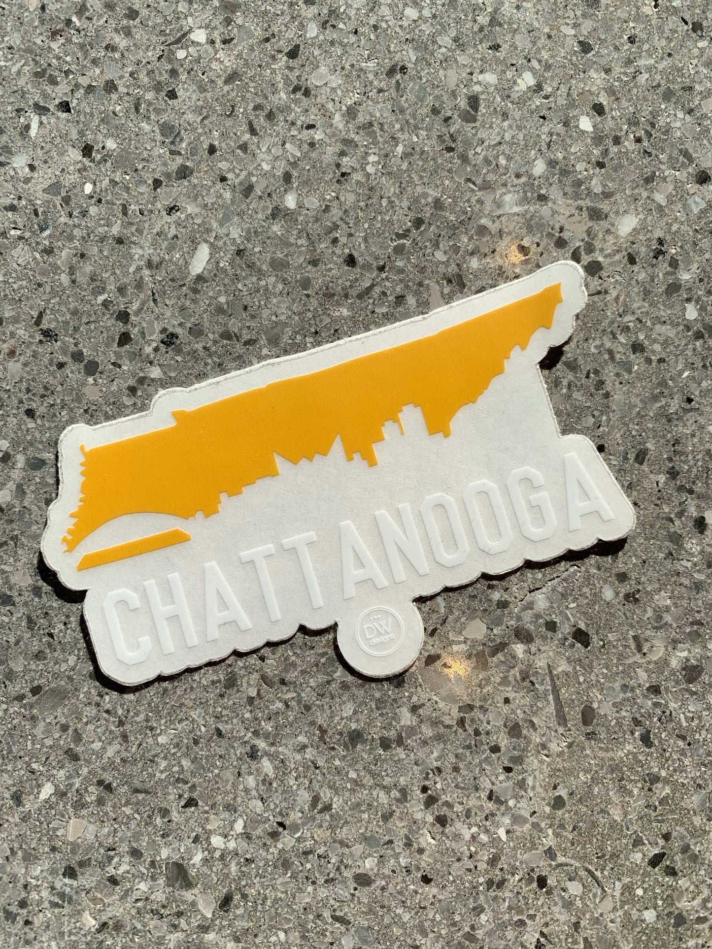 The Chattanooga Skyline Sticker