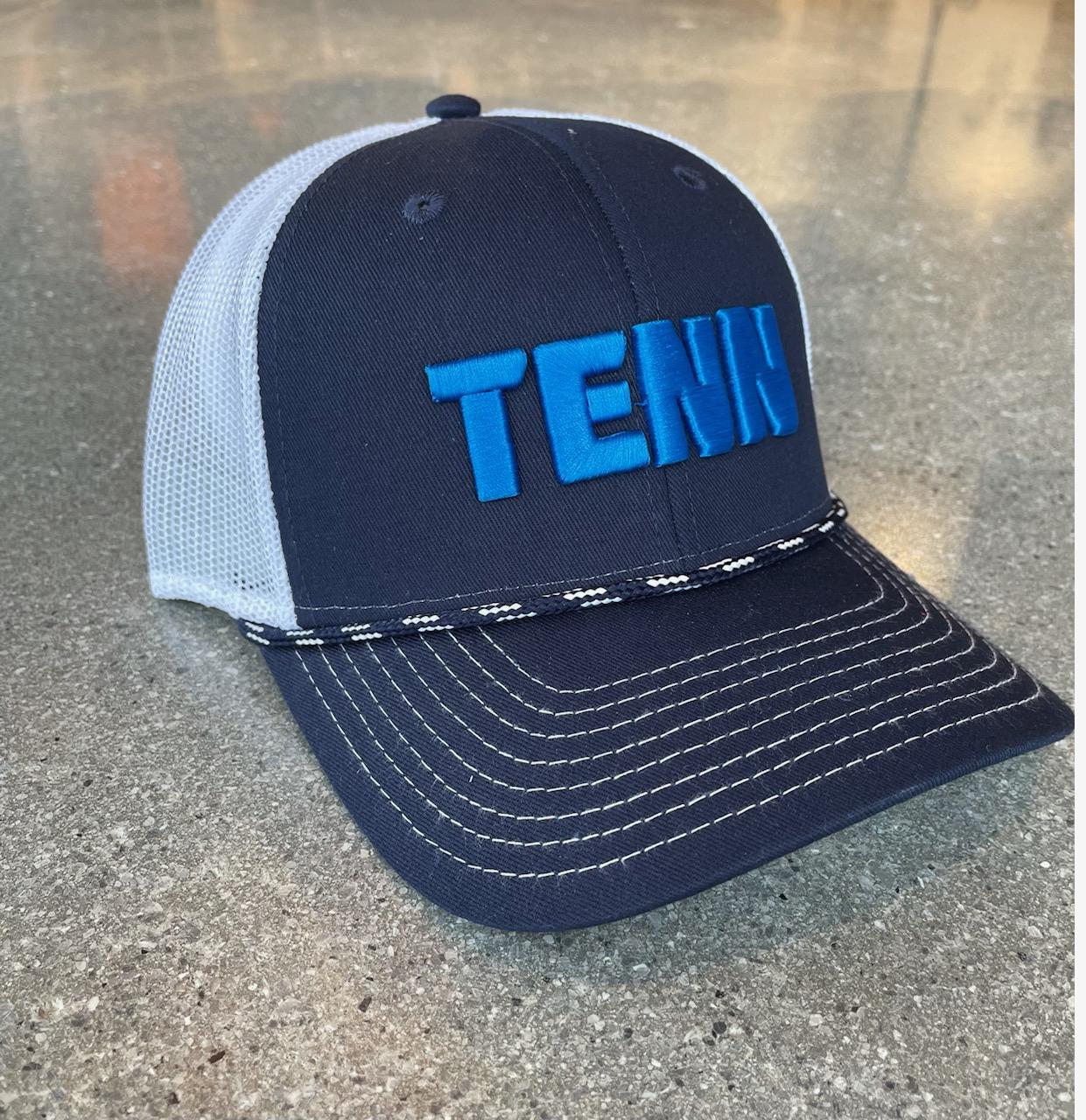 The TENN Rope Trucker Hat - Navy