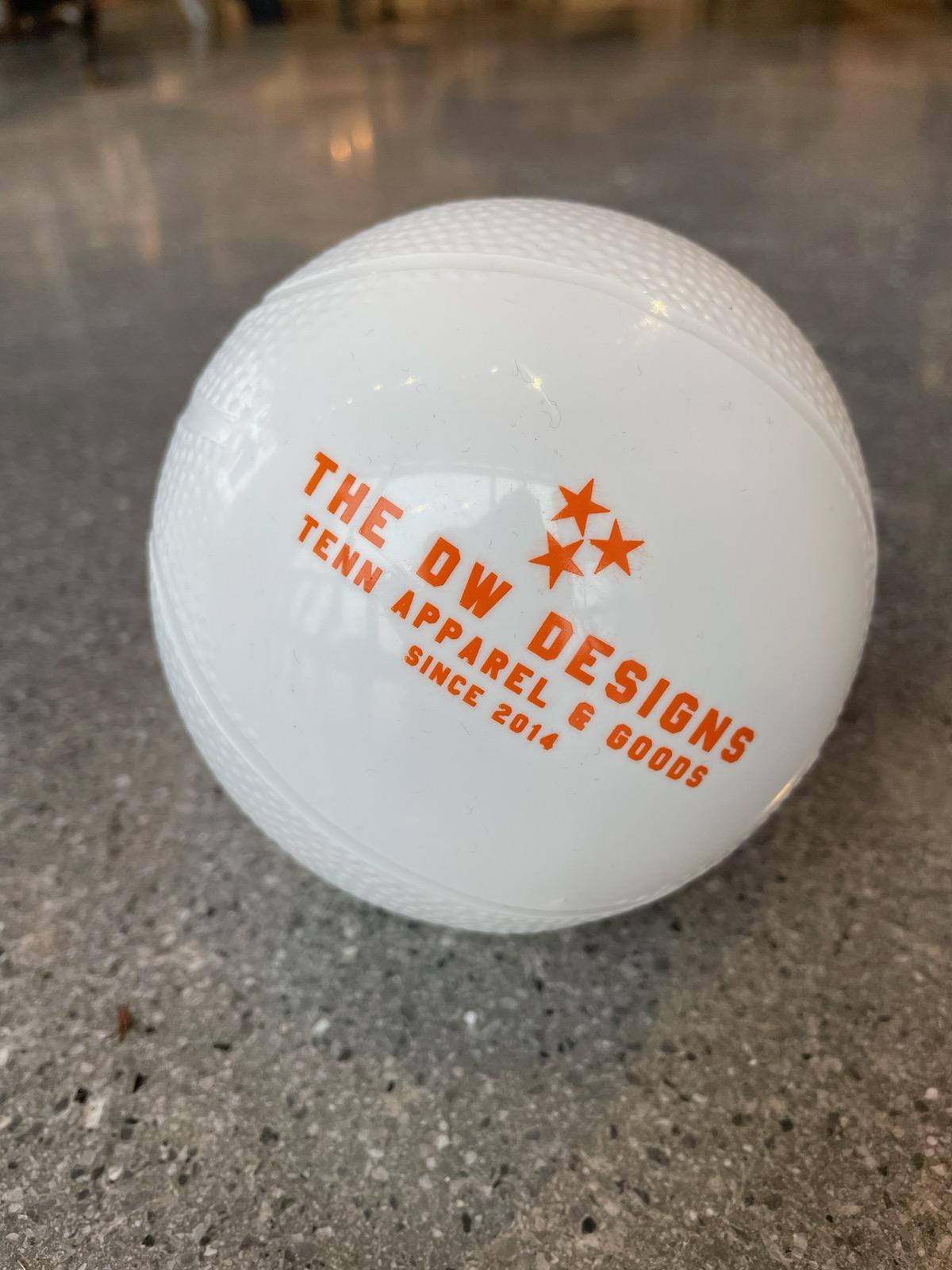 The DW Mini Vinyl Basketball