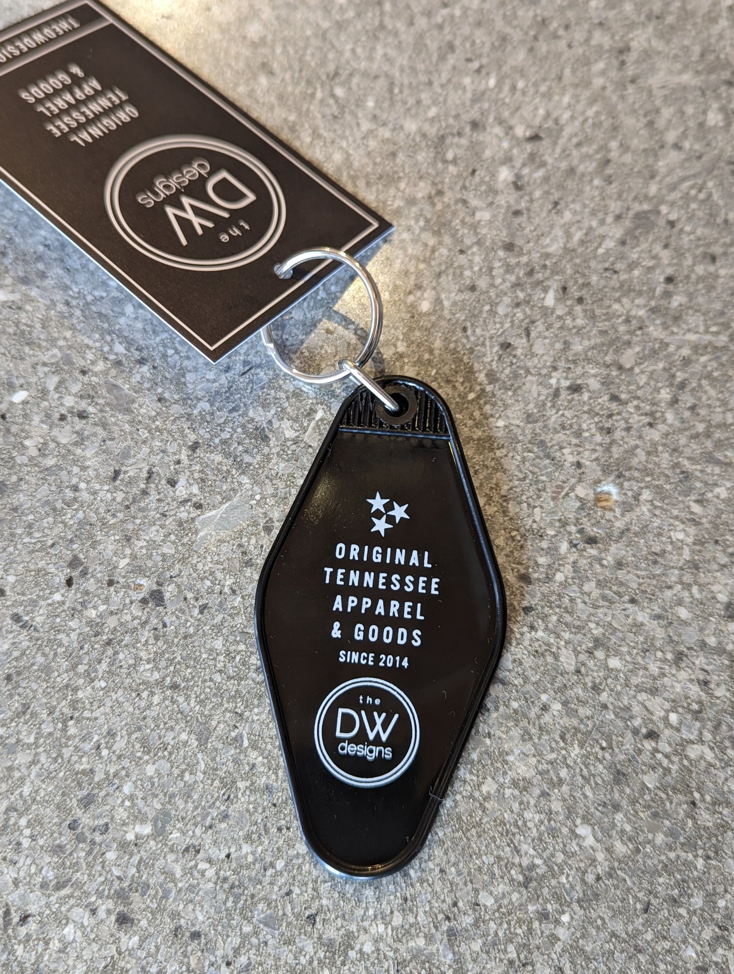 The DW Hotel Keychain
