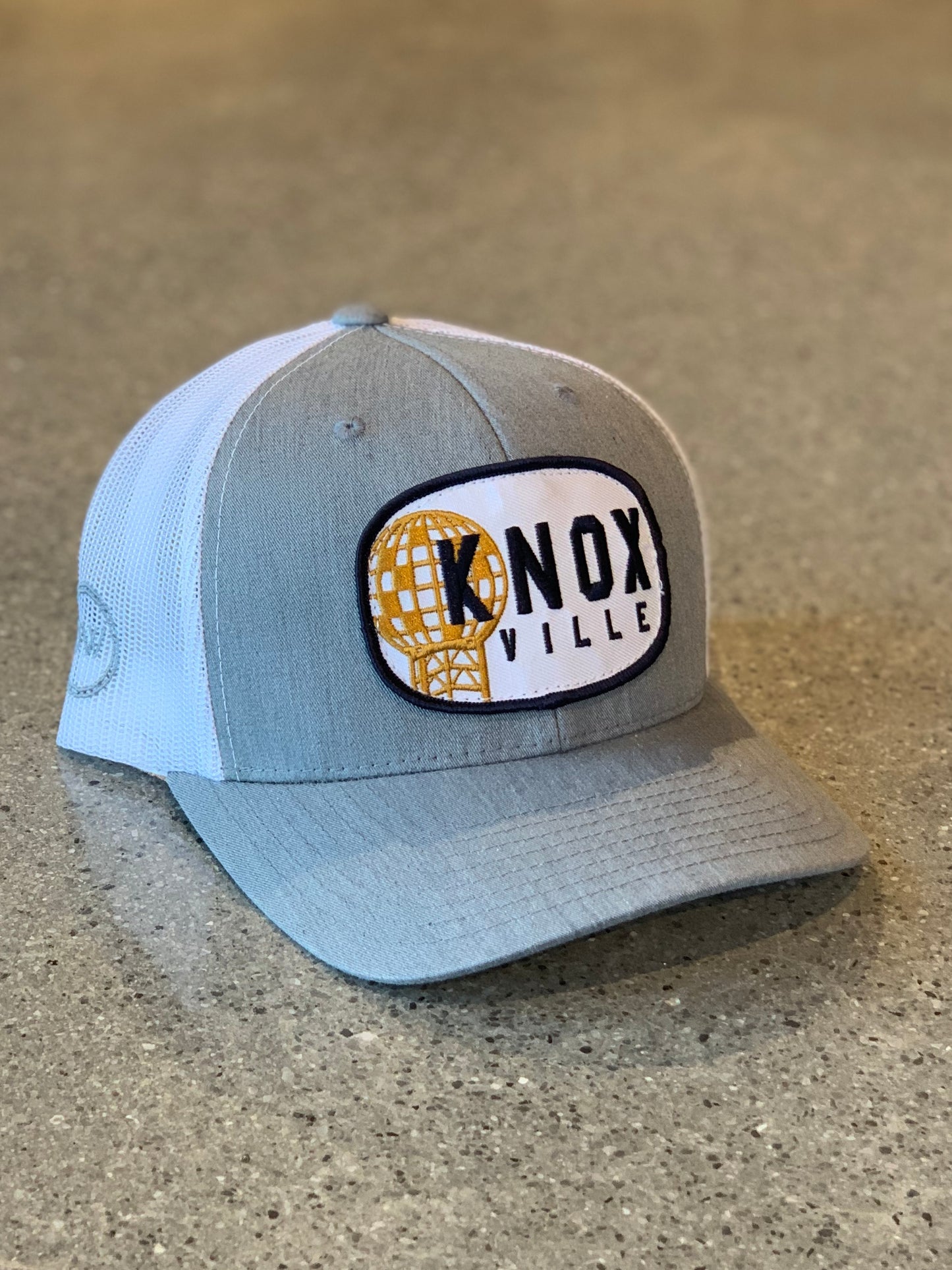 The Knox Sunsphere Trucker Hat - Grey