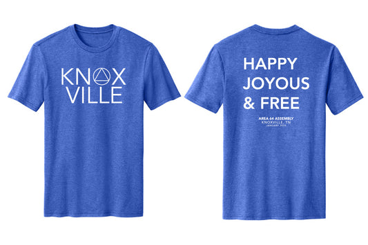 The Knoxville AA Area 64 Assembly Tee - PRE-ORDER