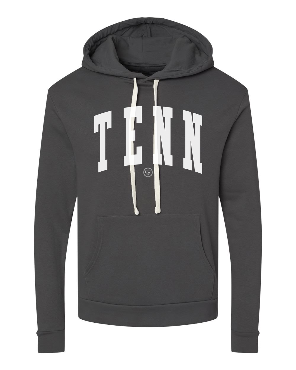 Arched TENN - White Hoodies Gunmetal Grey