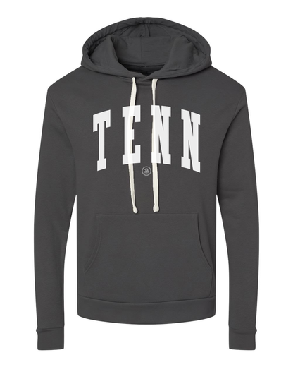 Arched TENN - White Hoodies Gunmetal Grey