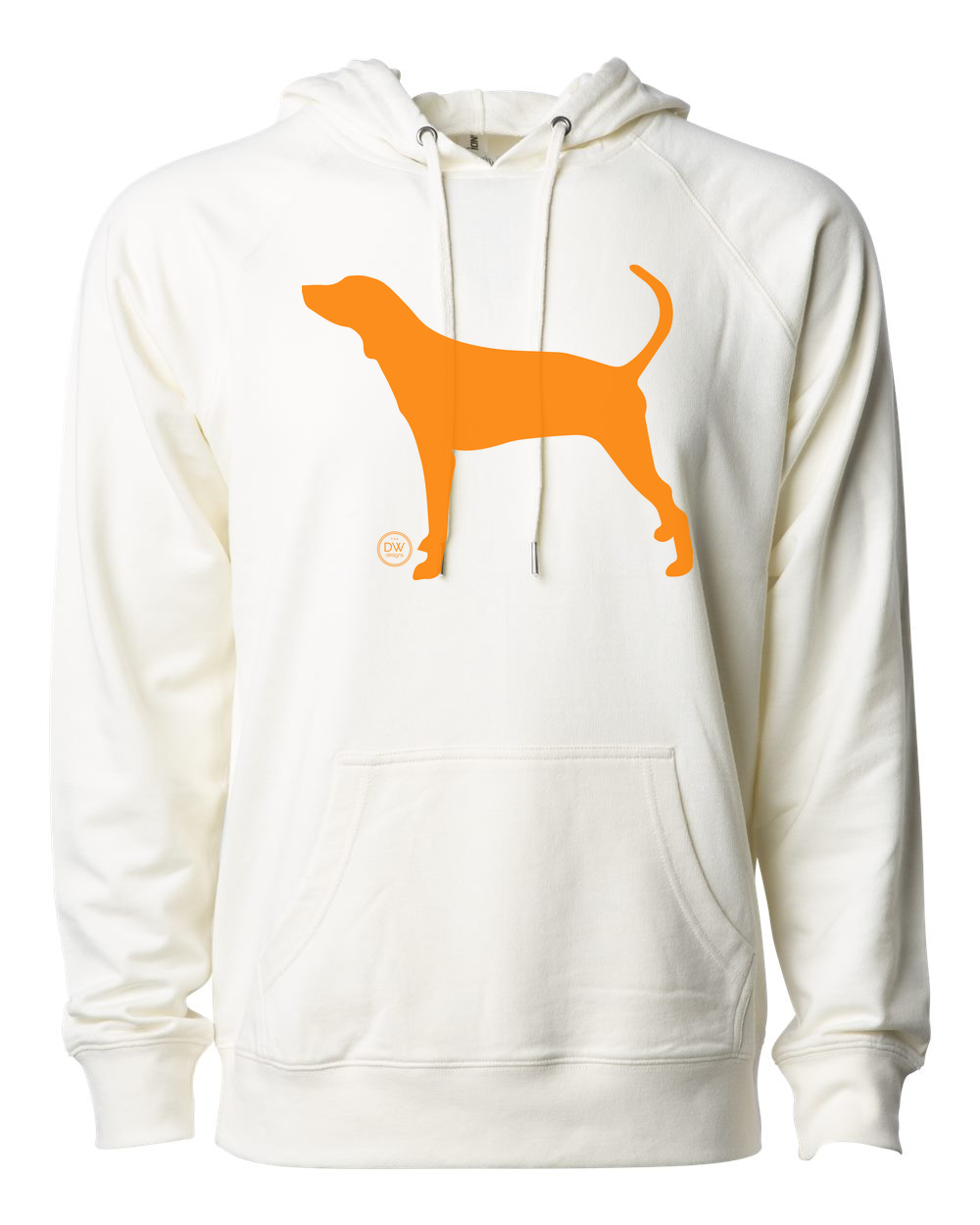 Hound Dog Hoodies Natural French Terry