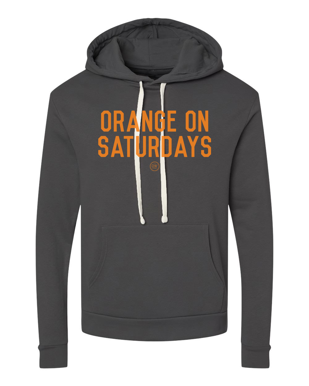 Orange on Saturdays Hoodies Gunmetal Grey